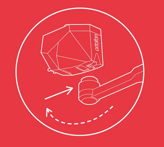 Ortofon stylus-cleaning direction illustration